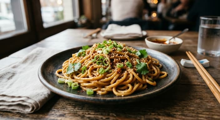 15-Minute Sesame Noodles