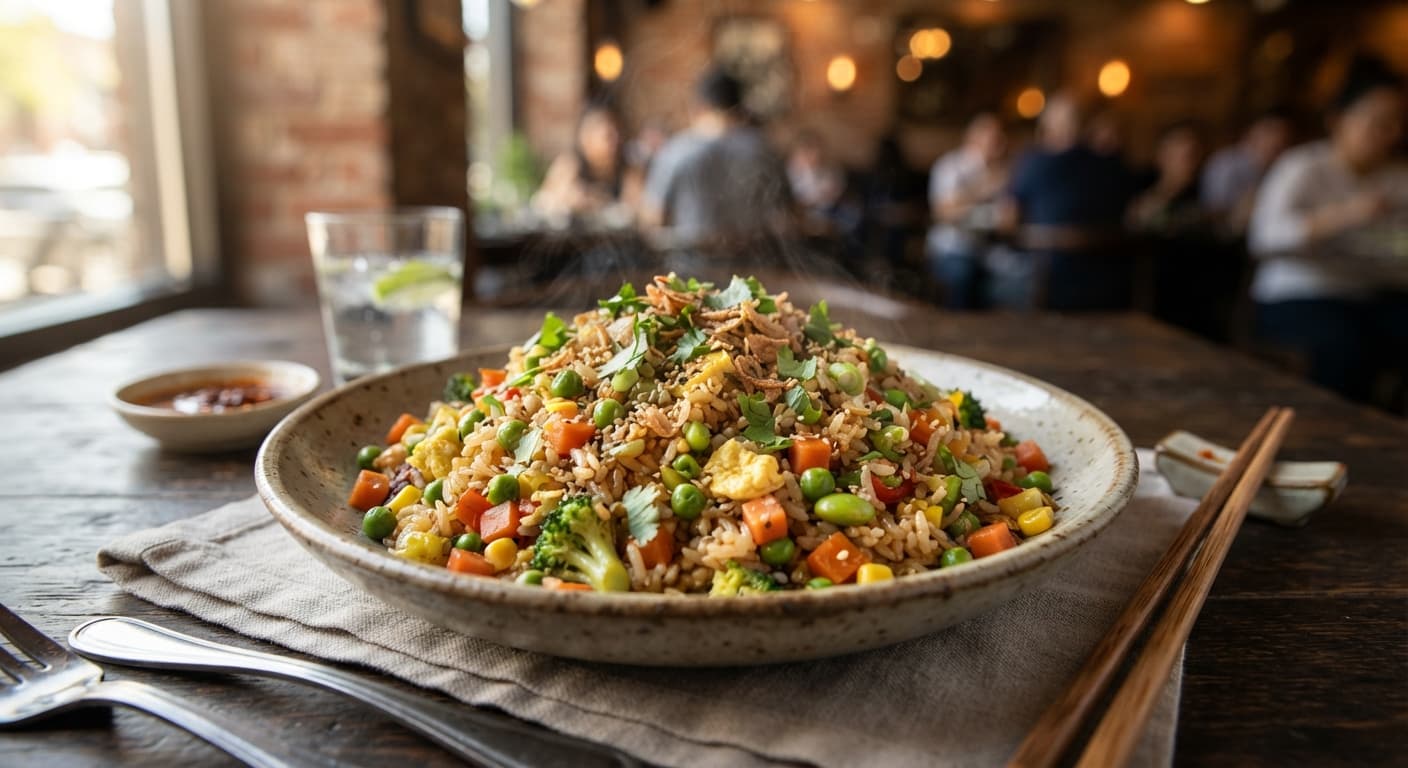 15-Minute Vegetable Fried Rice