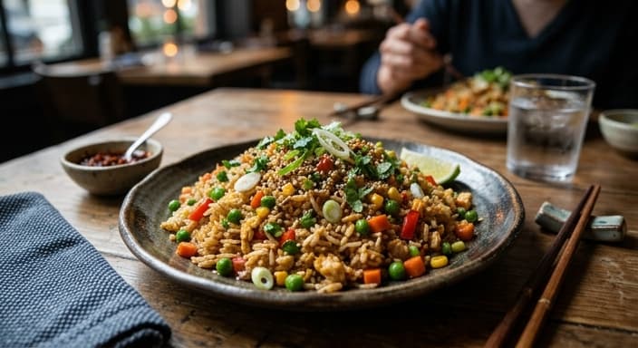 15-Minute Veggie Fried Rice