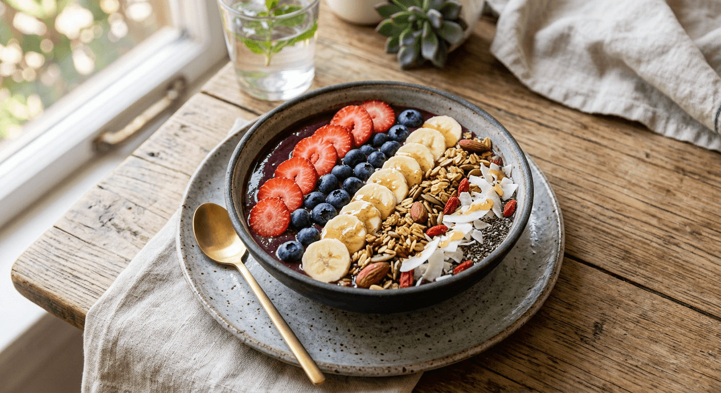 Açaí Na Tigela Breakfast Bowl