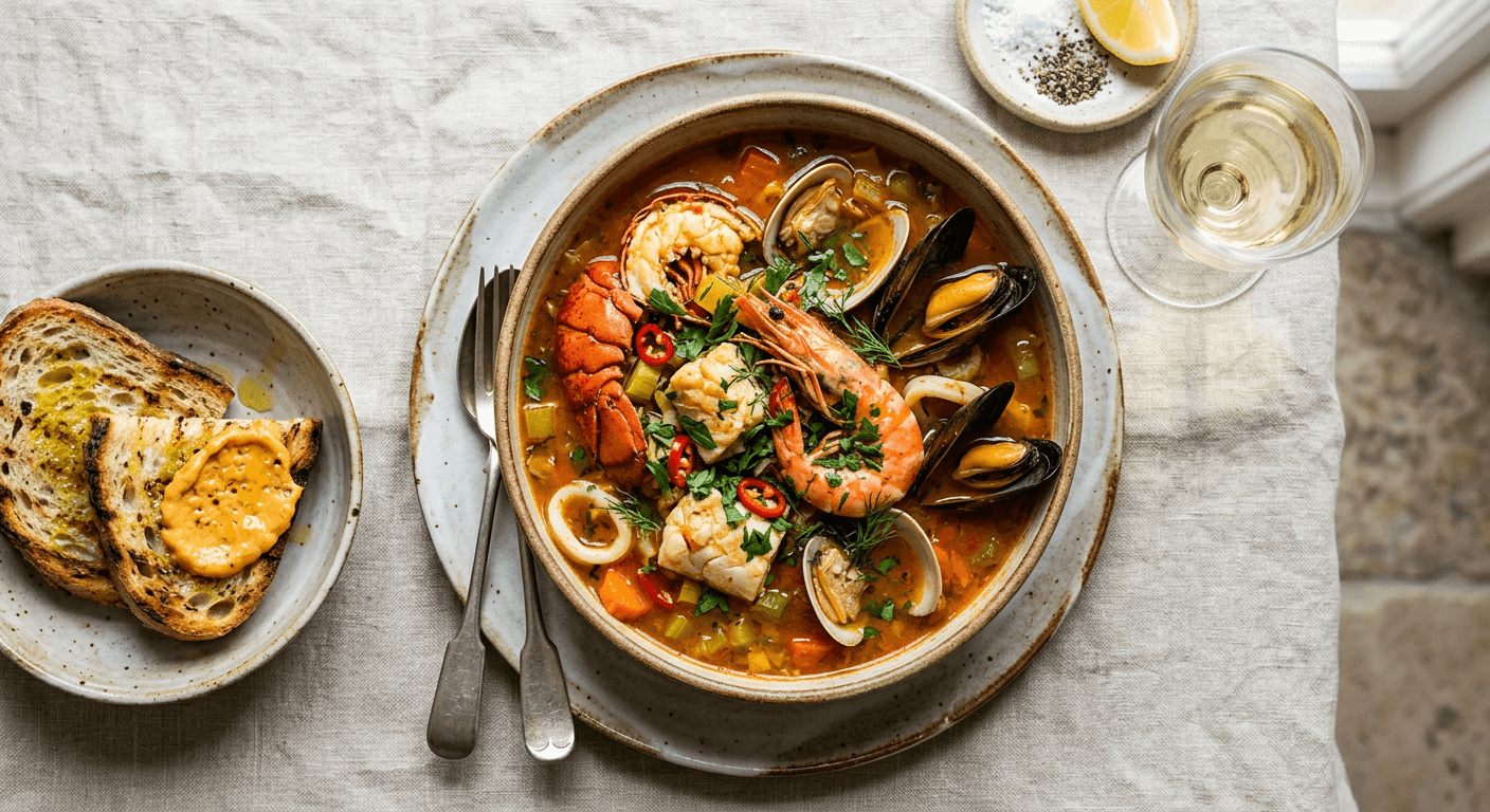 Aegean Greek Bouillabaisse