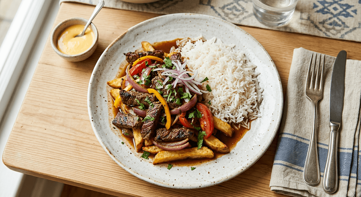 Aji Amarillo Lomo Saltado