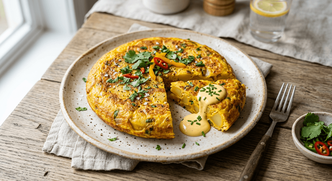 Aji Amarillo Potato Tortilla