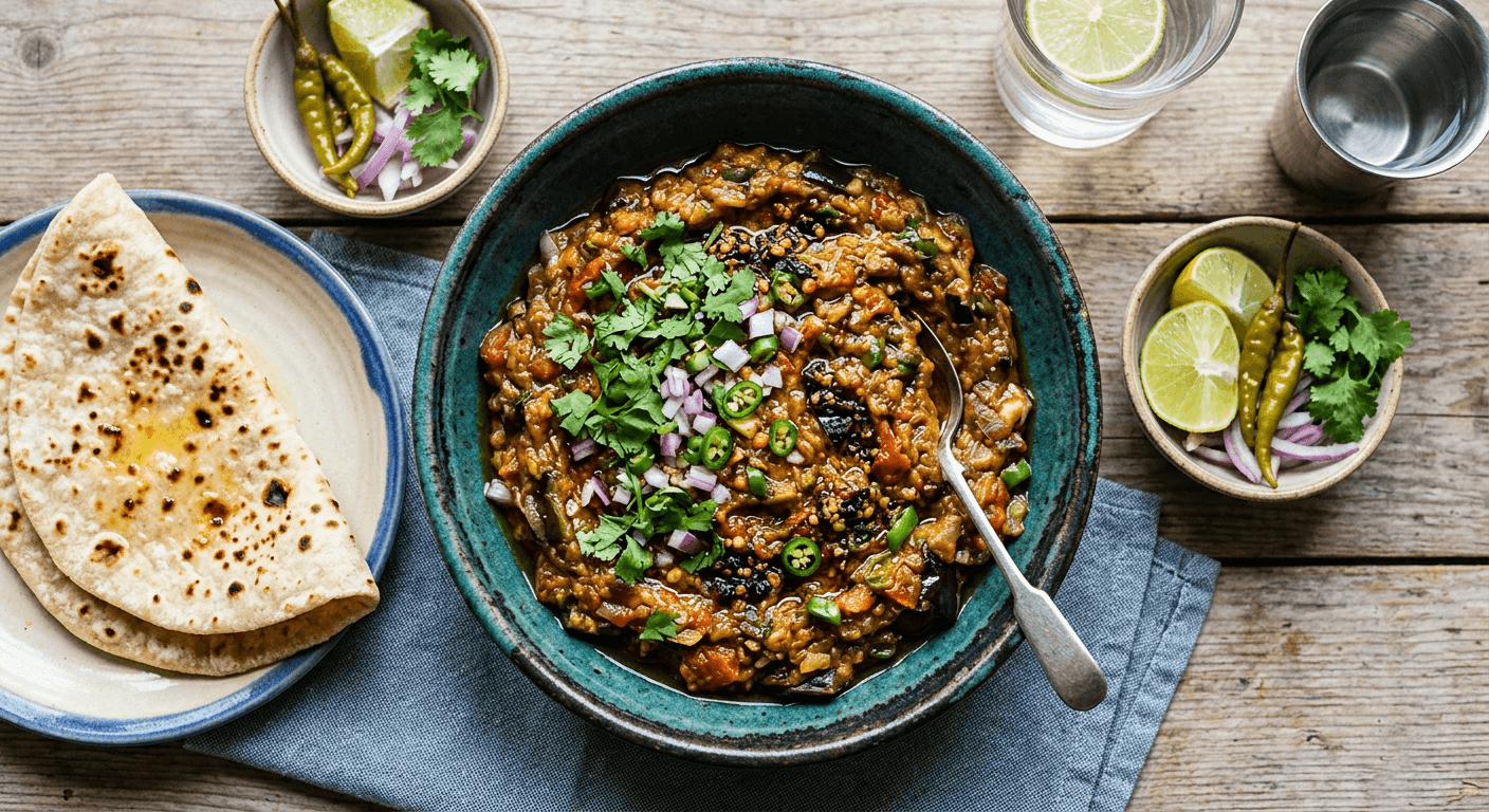 Authentic Baingan Bharta