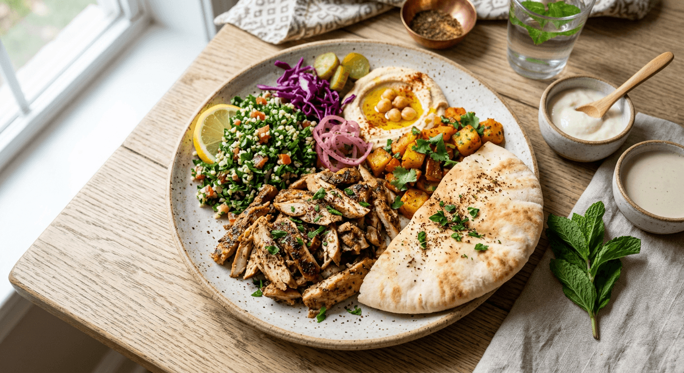 Authentic Chicken Shawarma