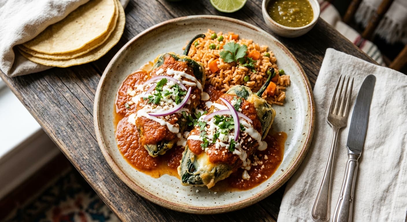 Authentic Chiles Rellenos