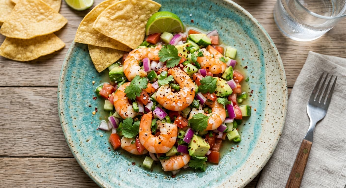 Baja California Shrimp Ceviche