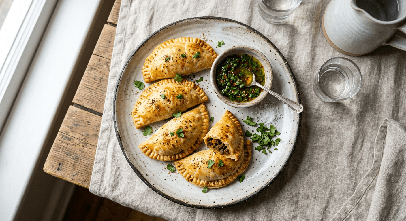 Baked Spicy Beef Empanadas