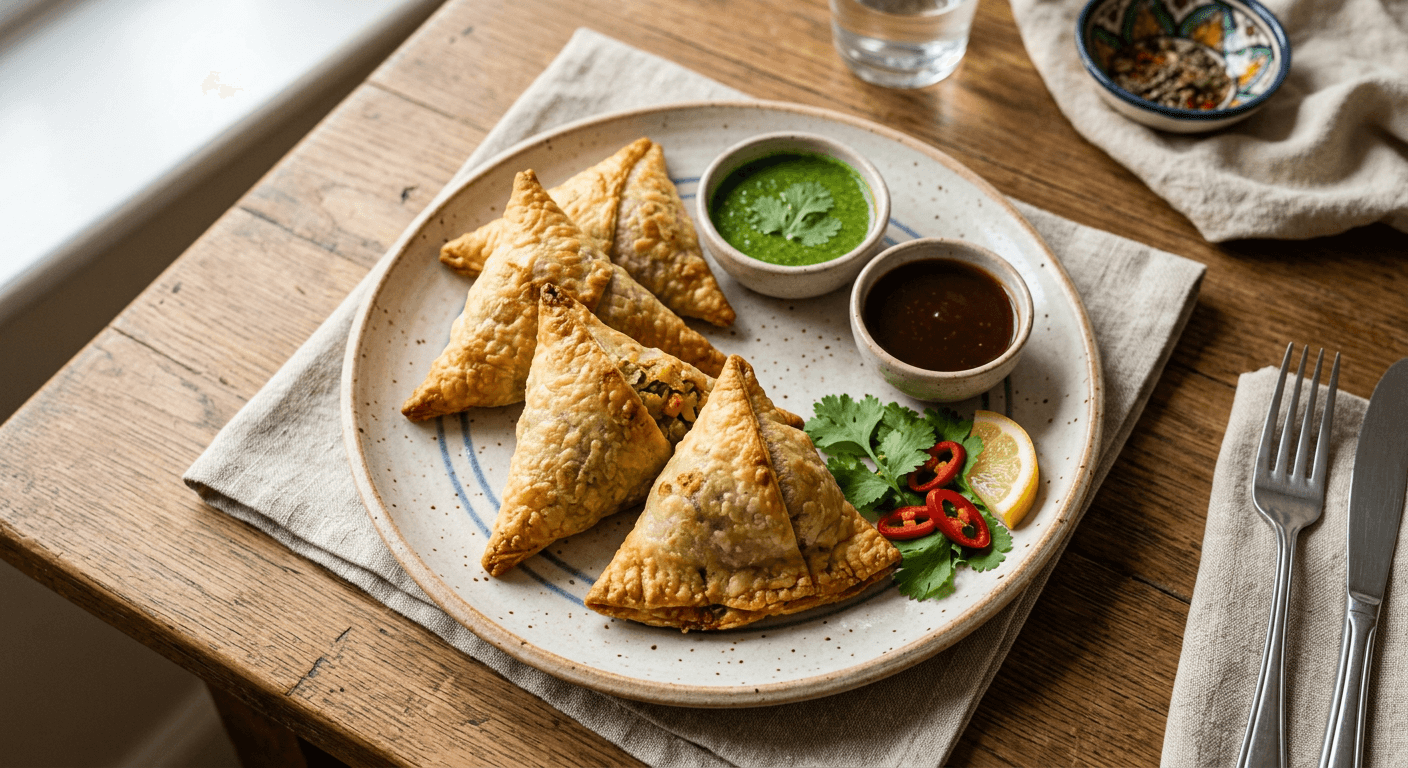 Baked Vegetable Samosas