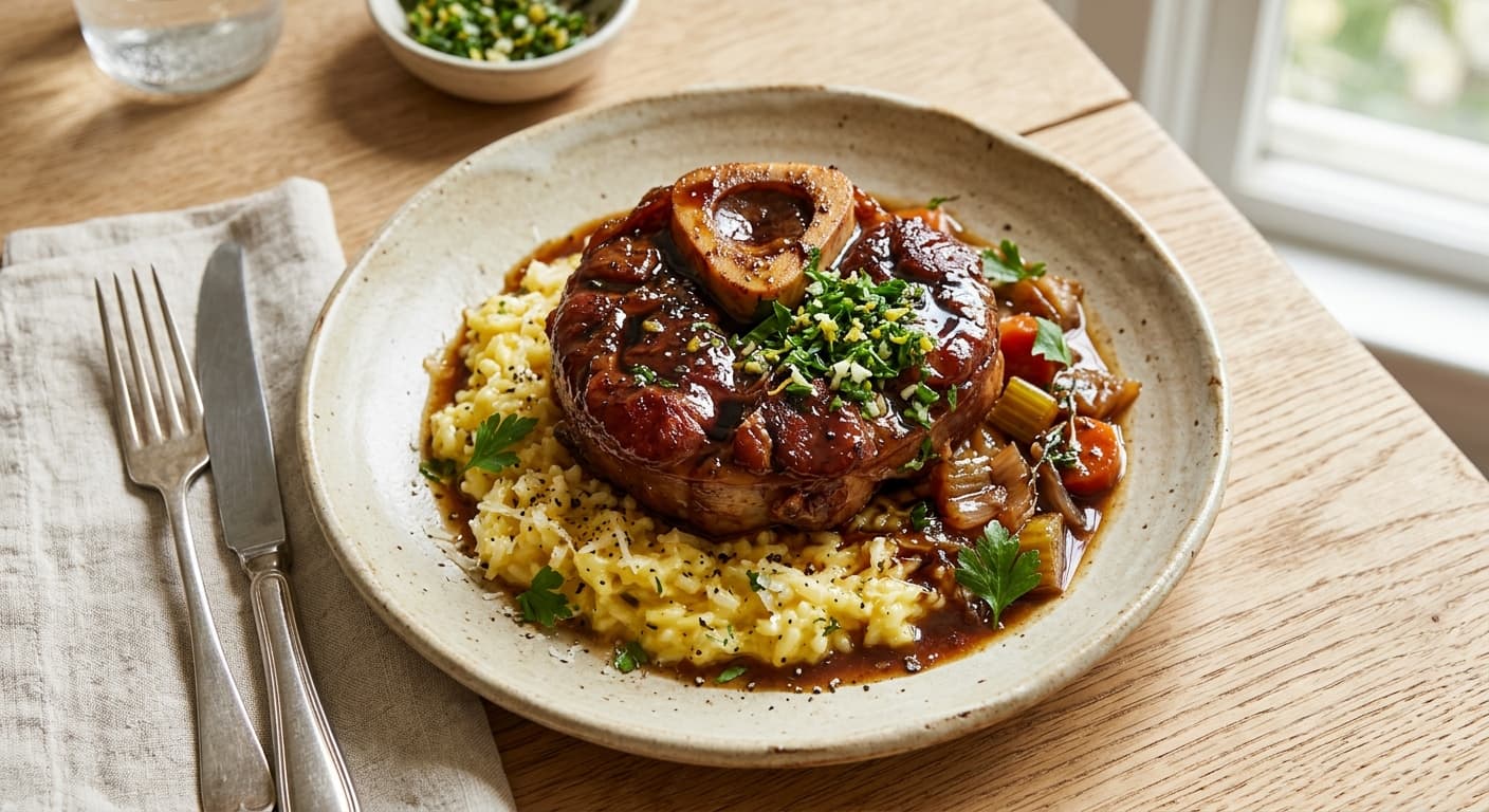 Balsamic Glazed Osso Buco