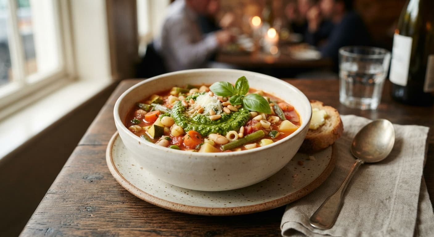 Basil‑Pistou Soup