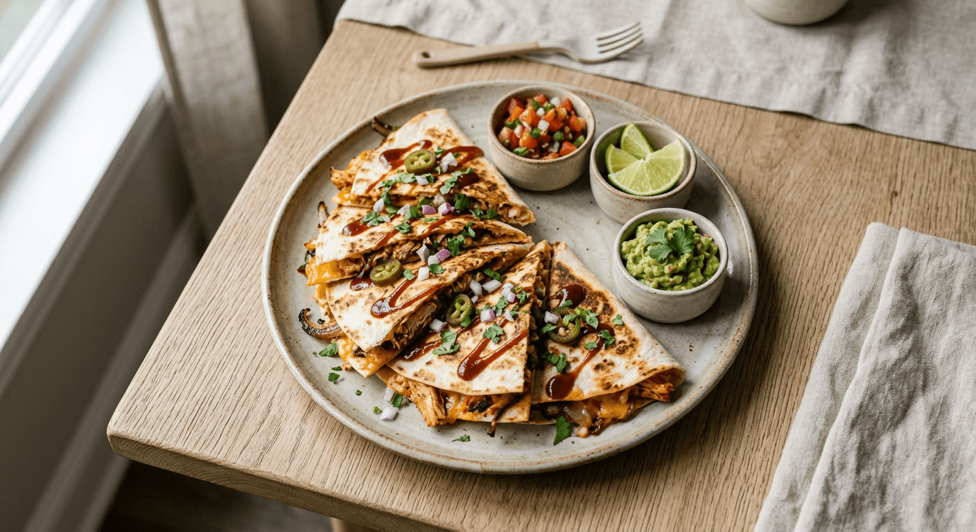 Bbq Chicken Quesadillas