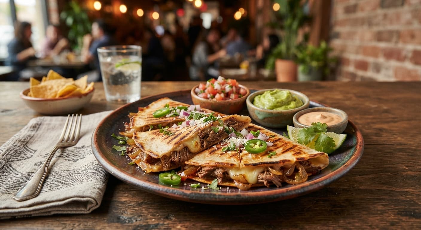 Beef Quesadillas