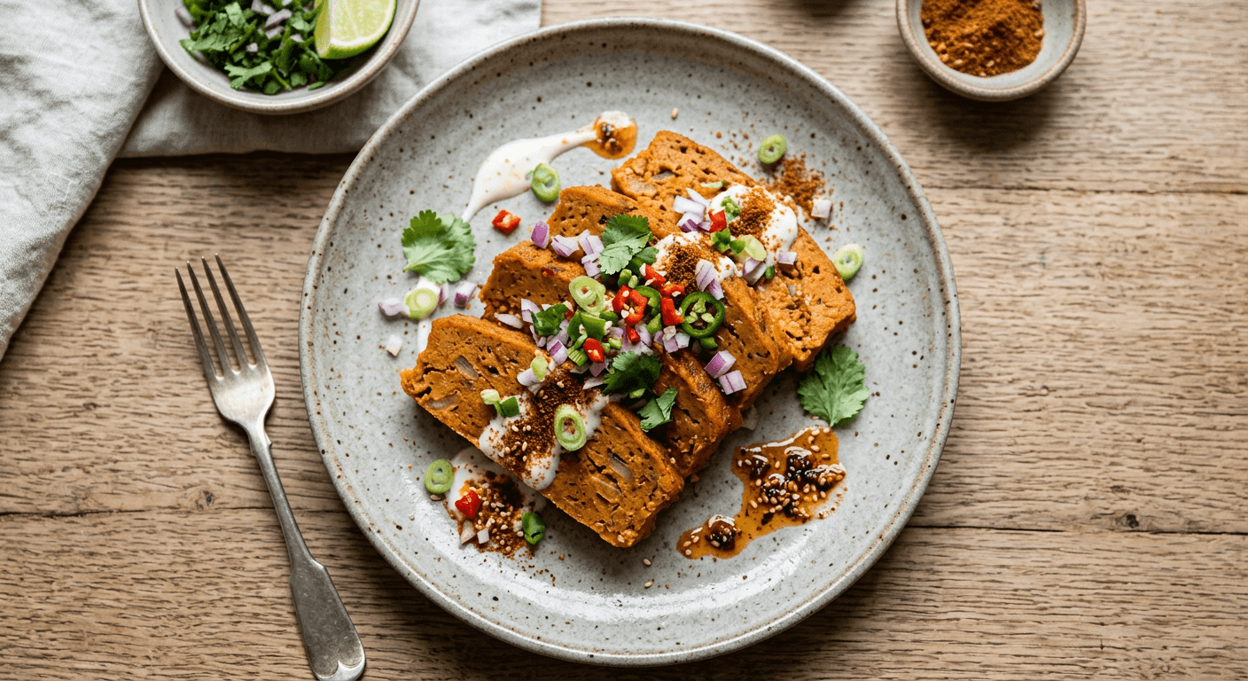 Berbere-Spiced Moi Moi