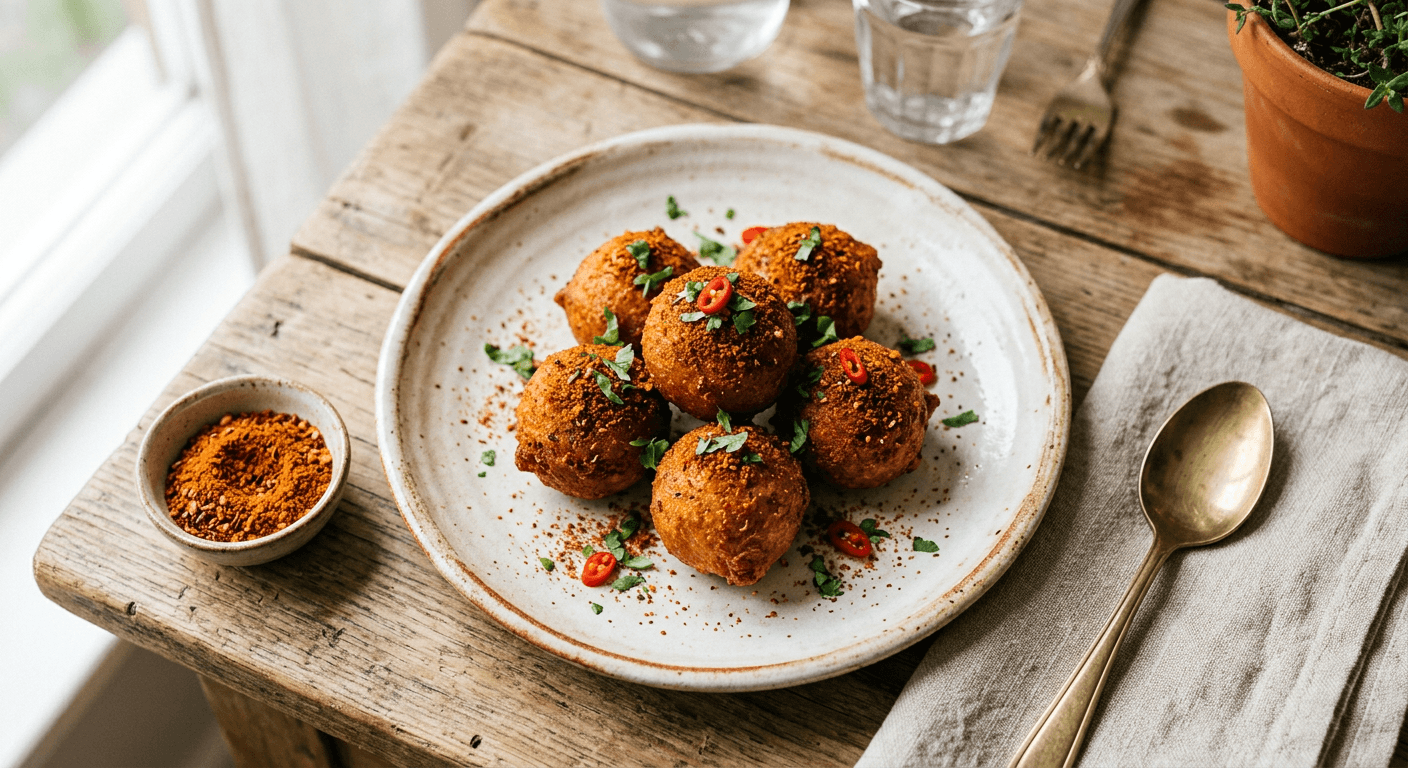 Berbere Spiced Puff Puff