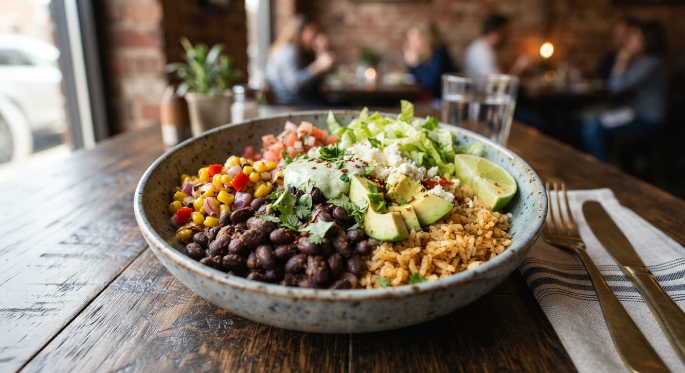 Black Bean and Rice Bowl