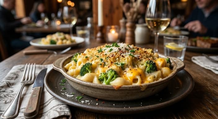 Broccoli Cheddar Mac & Cheese