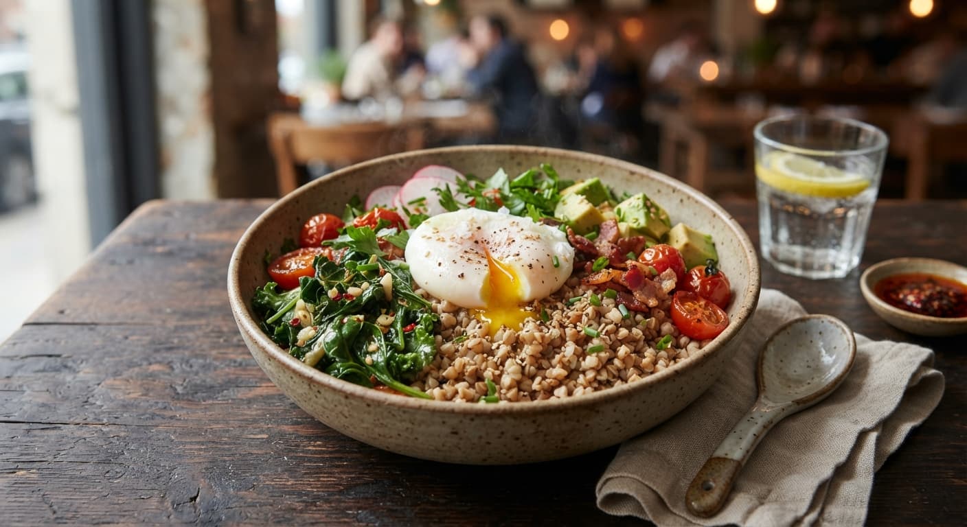 Buckwheat Savory Egg Bowl