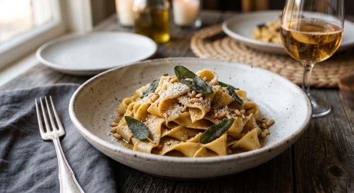Butter-Sage Browned Pasta