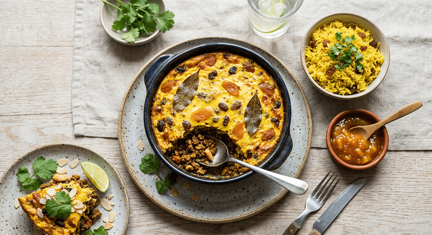 Cape Malay Beef Bobotie