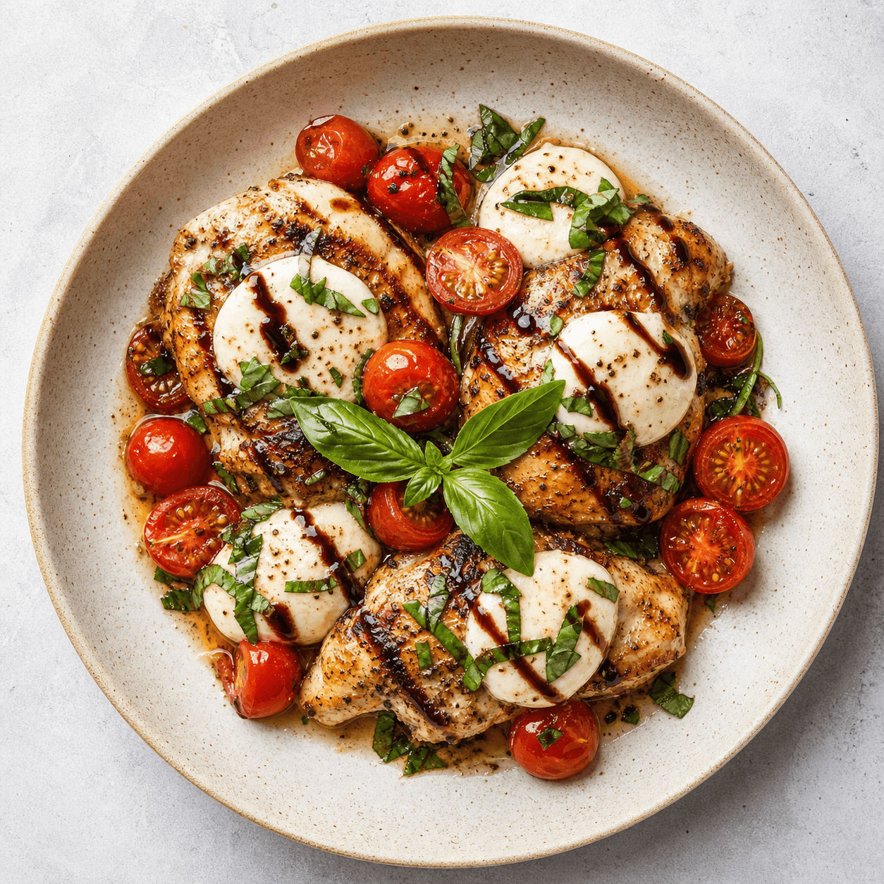 Caprese Chicken Skillet