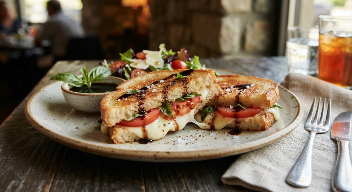 Caprese Grilled Cheese