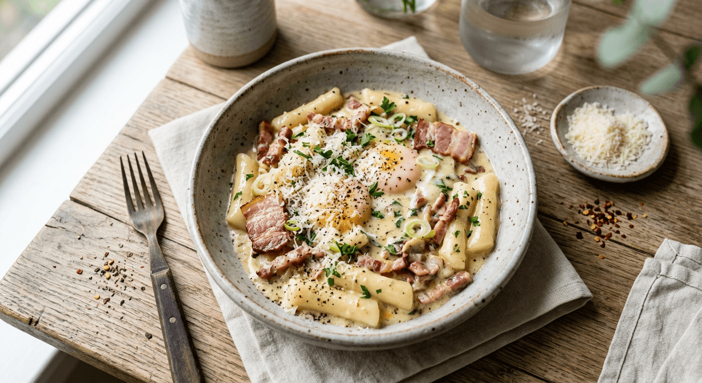 Carbonara Tteokbokki