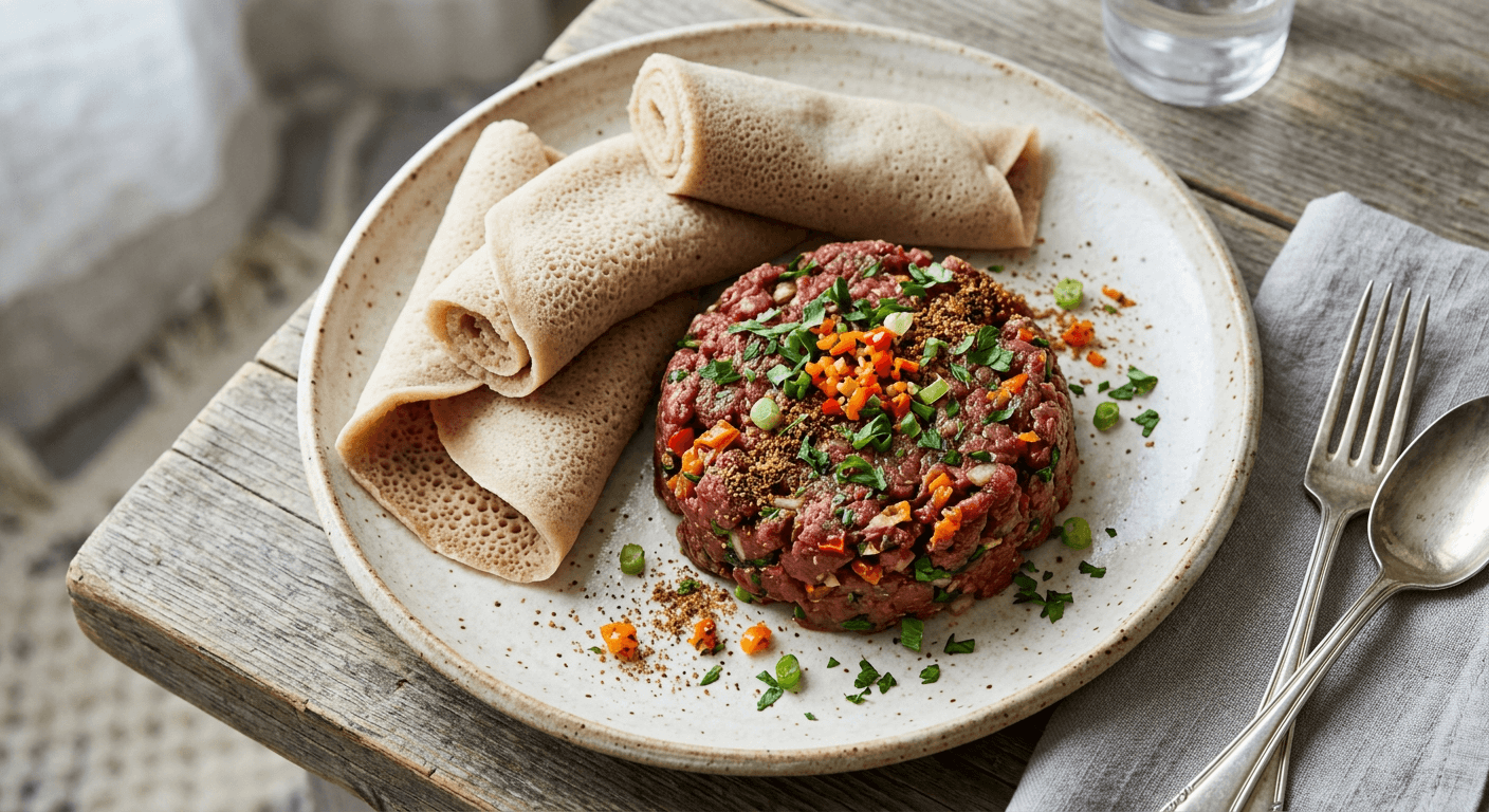 Caribbean Scotch Bonnet Kitfo