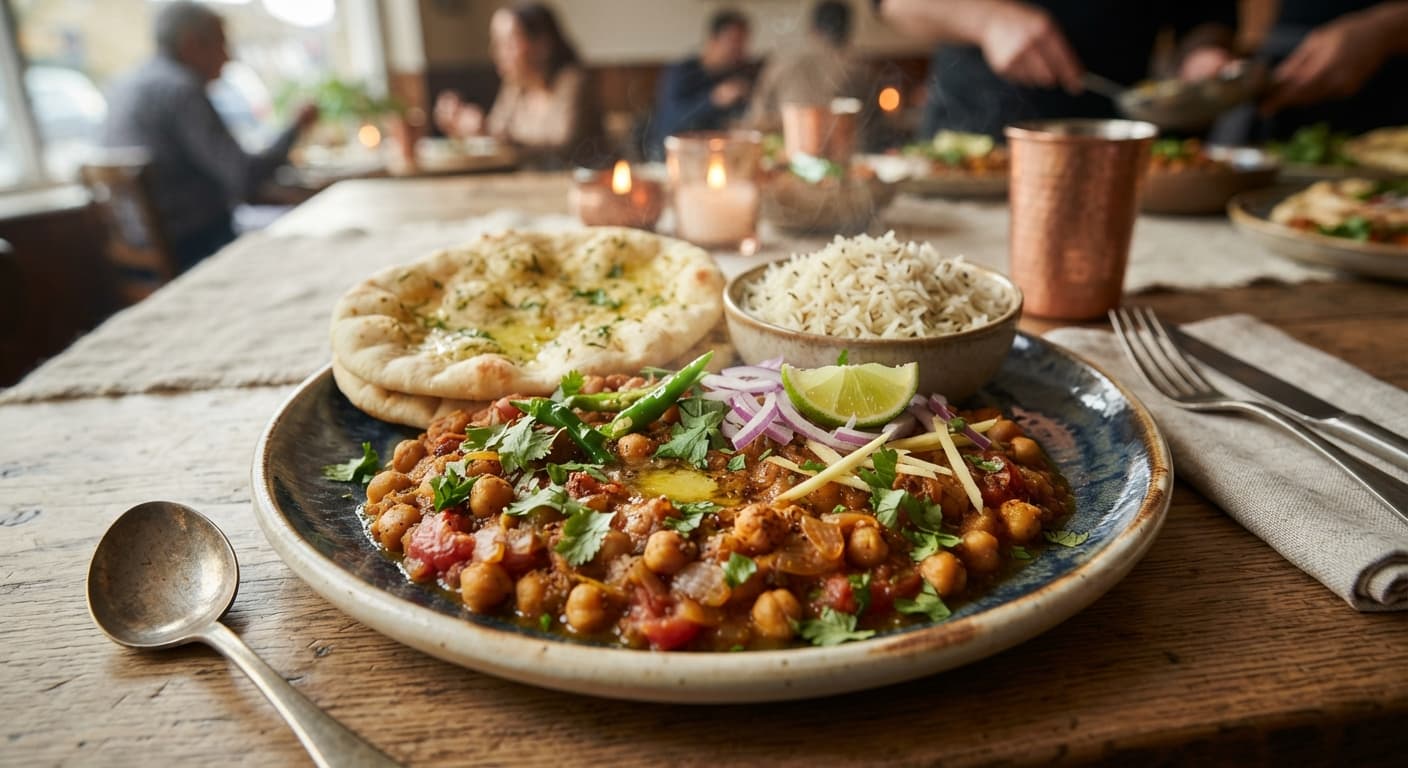 Chana Masala Quick‑Stir
