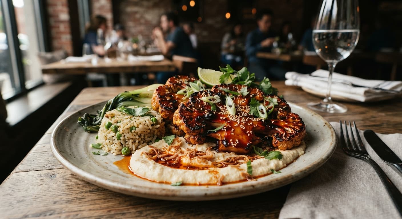 Char Siu Cauliflower Steaks
