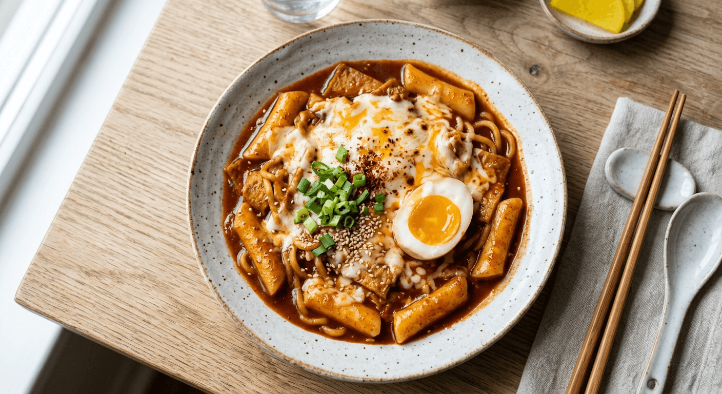 Cheese Tteokbokki