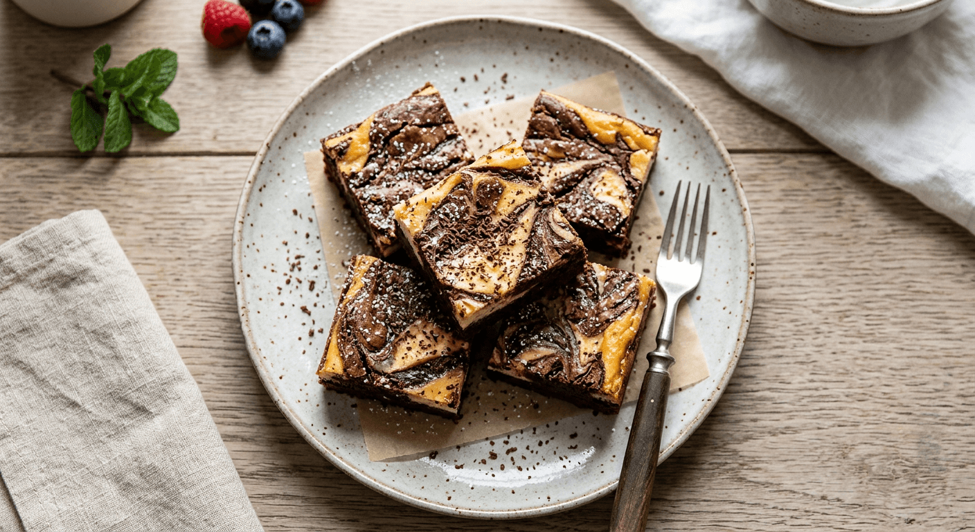 Cheesecake Brownies