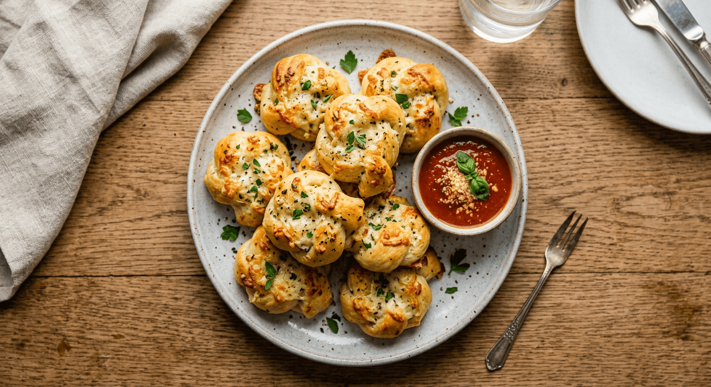 Cheesy Garlic Knots