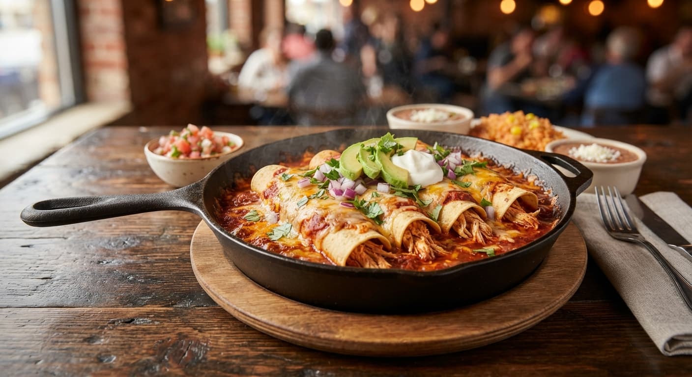 Chicken Enchilada Skillet