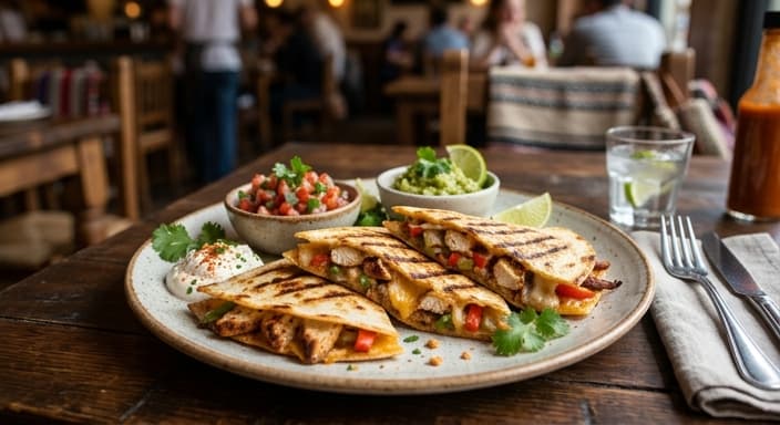 Chicken Fajita Quesadillas