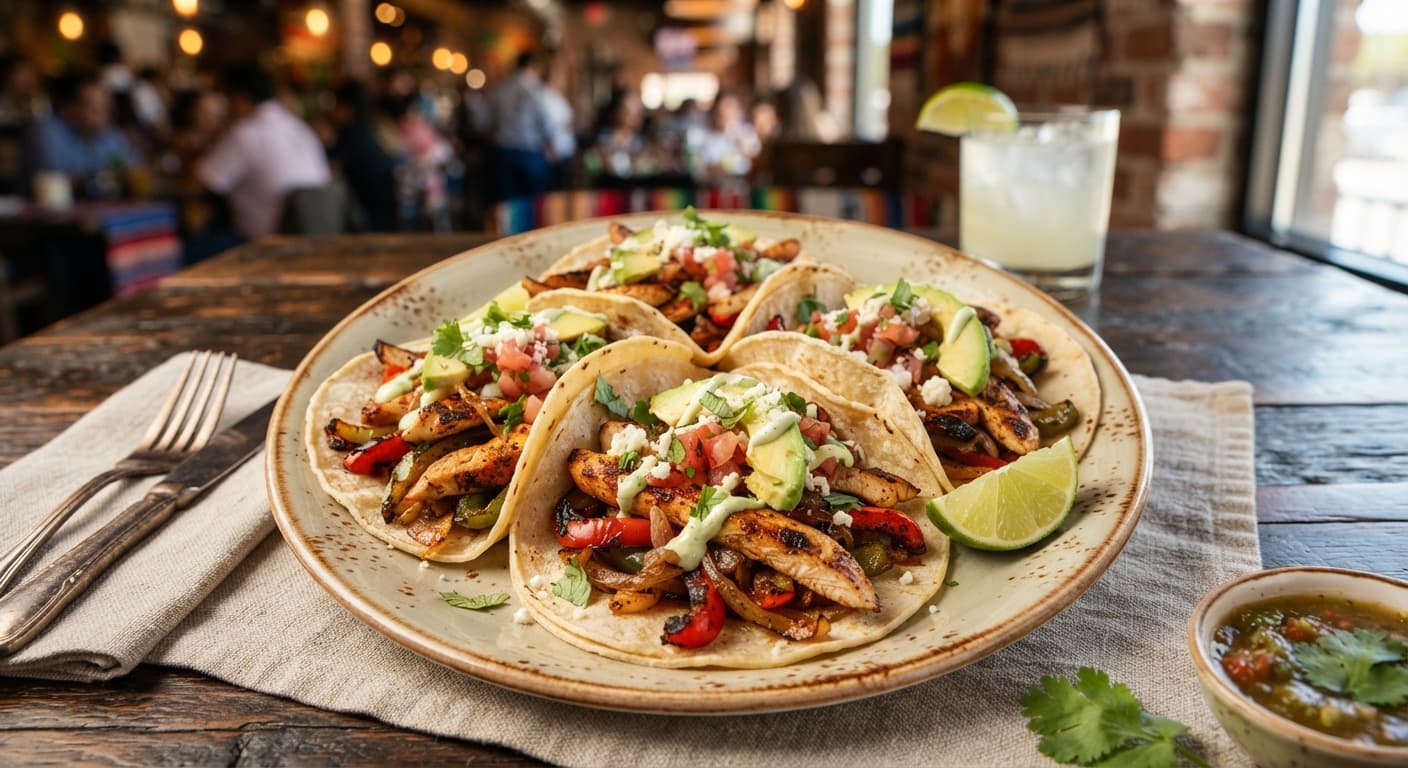 Chicken Fajita Tacos