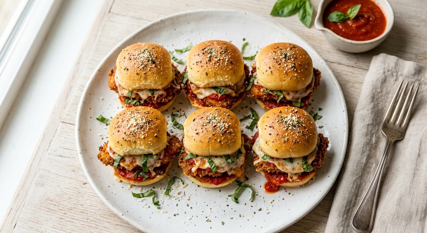 Chicken Parmesan Sliders