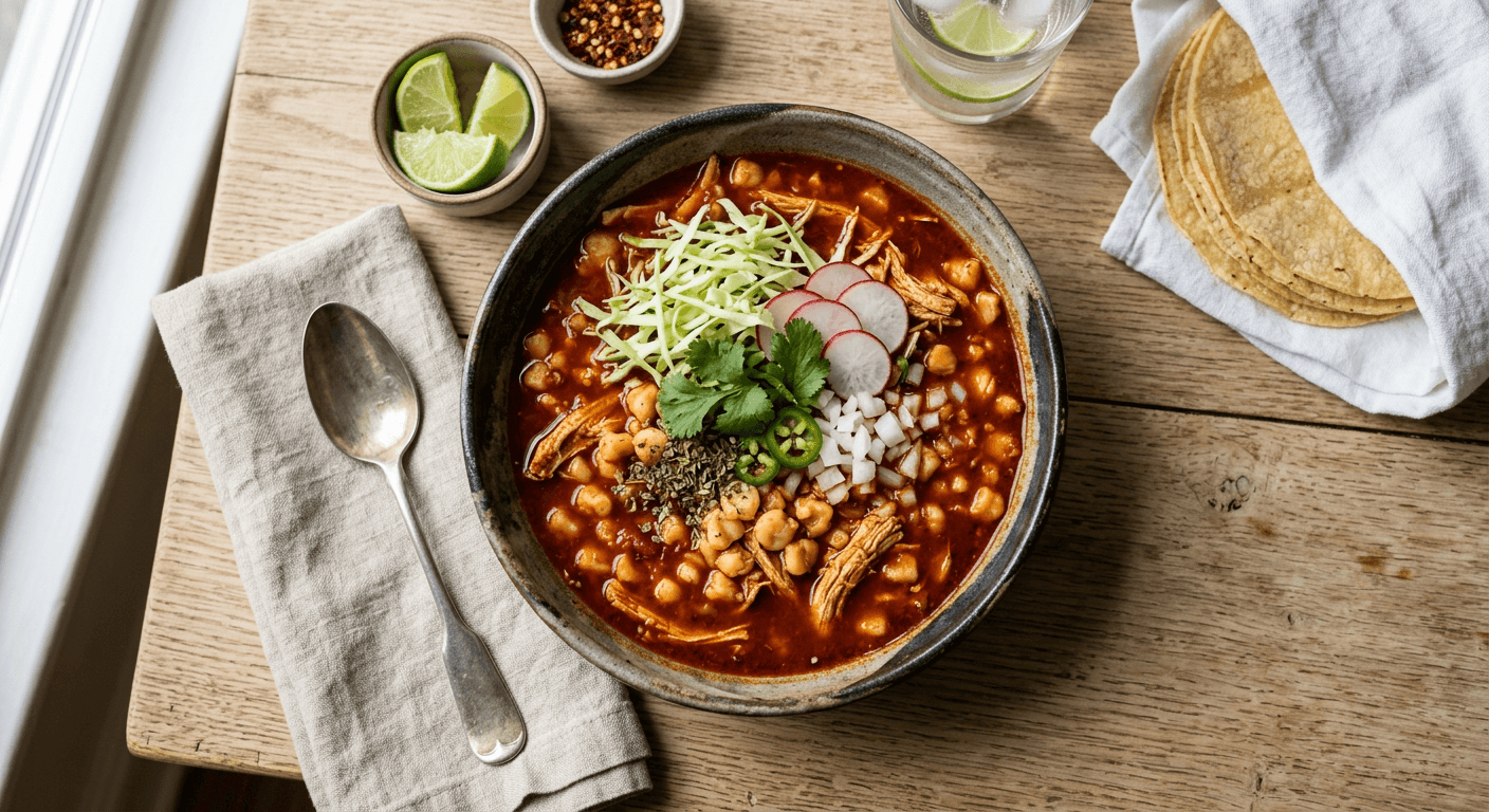 Chicken Pozole Rojo