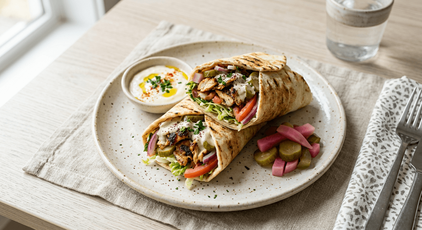 Chicken Shawarma Wrap