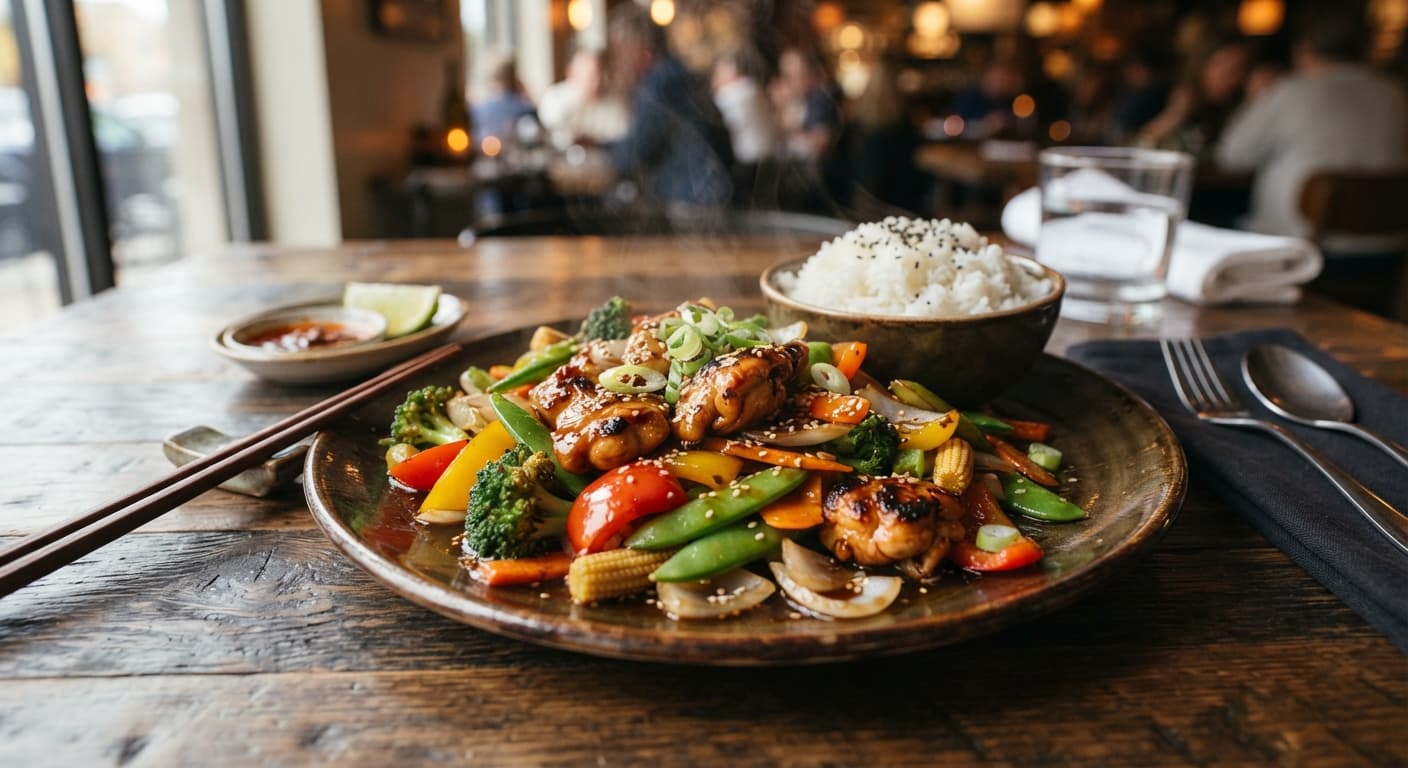 Chicken Stir‑Fry with Veggies