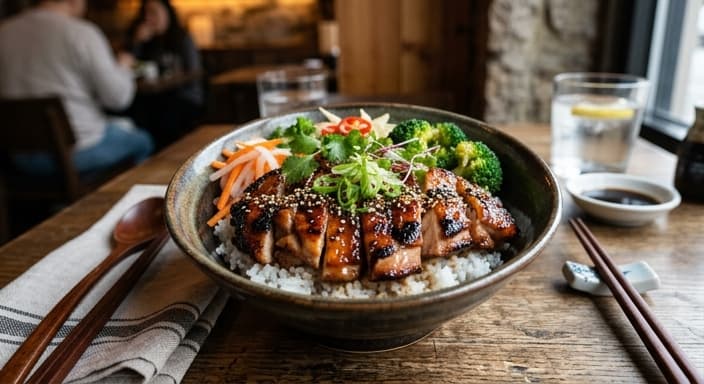 Chicken Teriyaki Rice Bowls