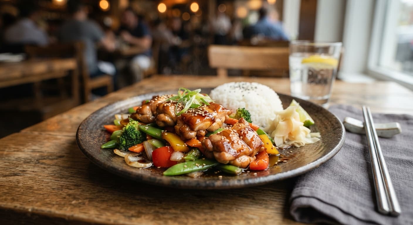 Chicken Teriyaki Stir‑Fry