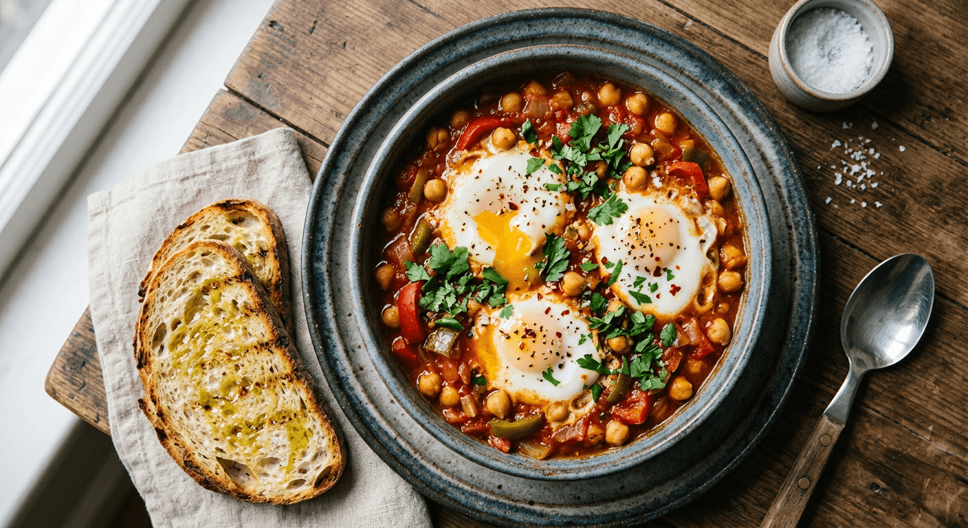 Chickpea and Cumin Shakshuka