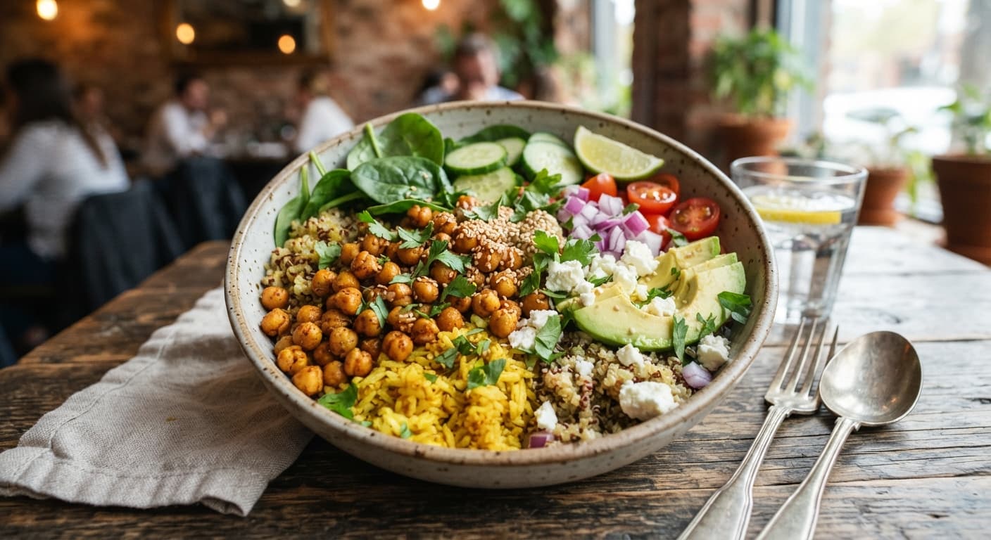 Chickpea and Rice Power Bowl