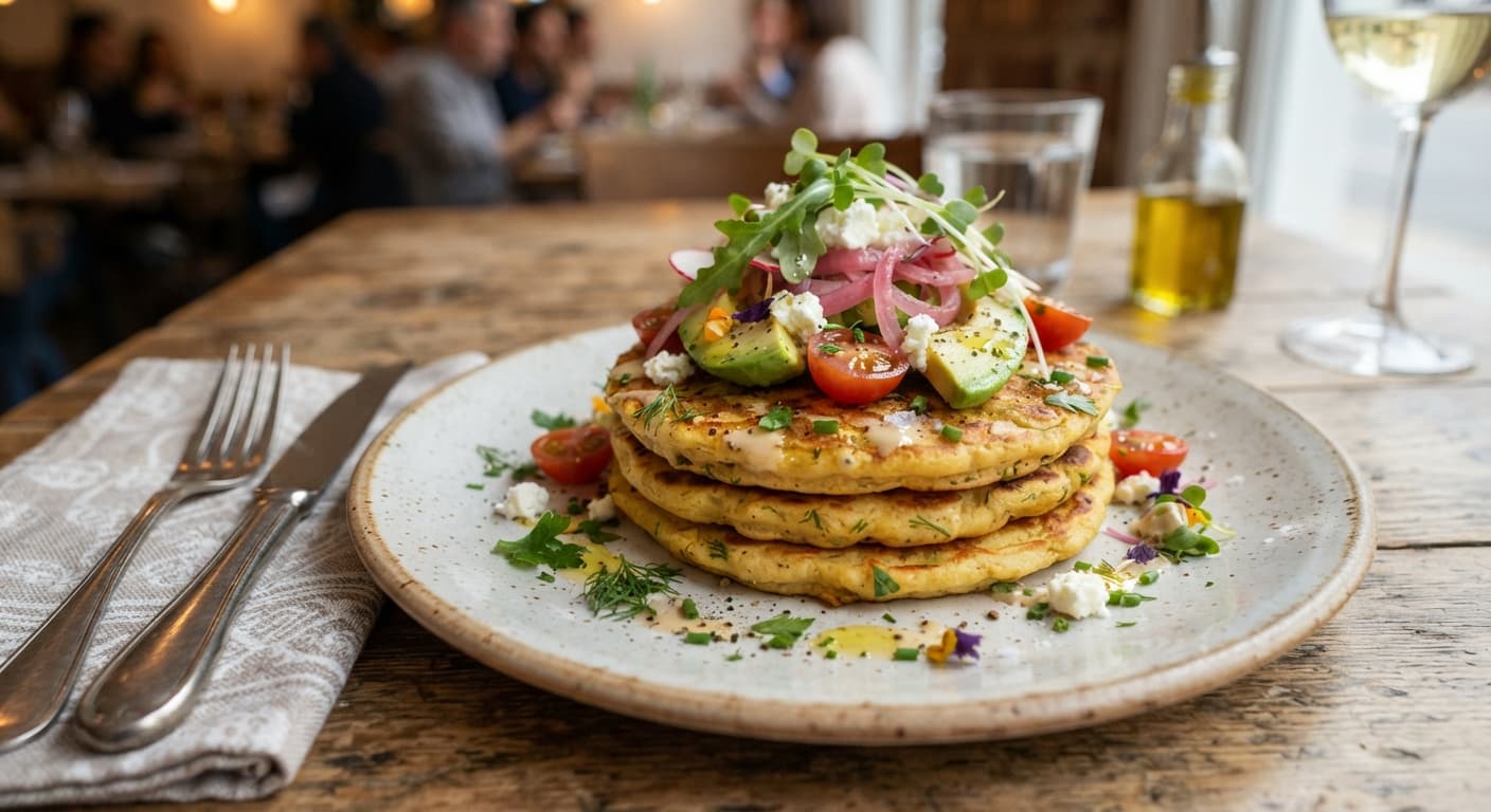 Chickpea Flour Pancakes