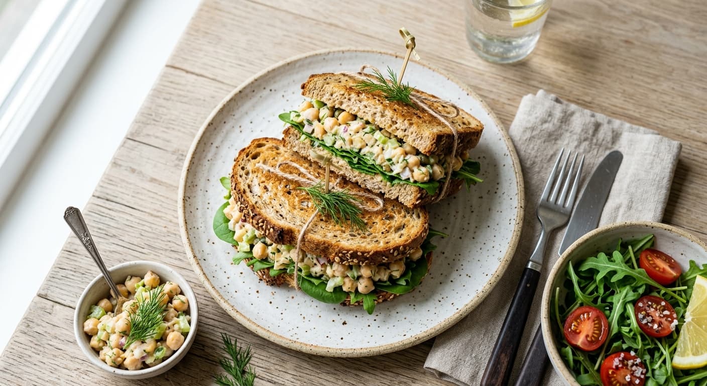 Chickpea Salad Sandwiches