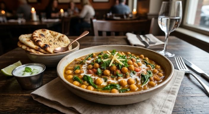 Chickpea Spinach Curry