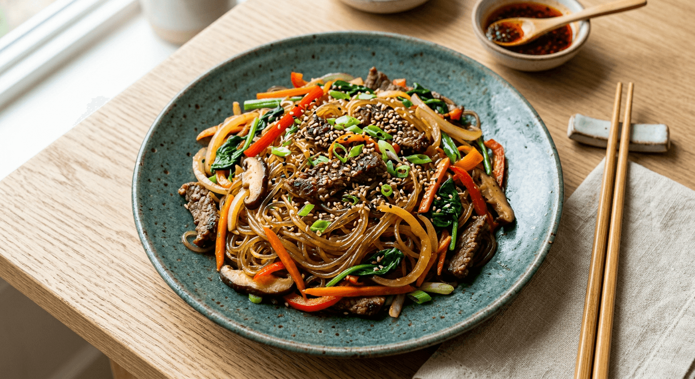 Chinese-Style Stir-fry Japchae