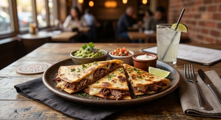 Chipotle Barbacoa Quesadillas