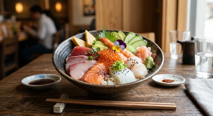 Chirashi-Style Sushi Bowl